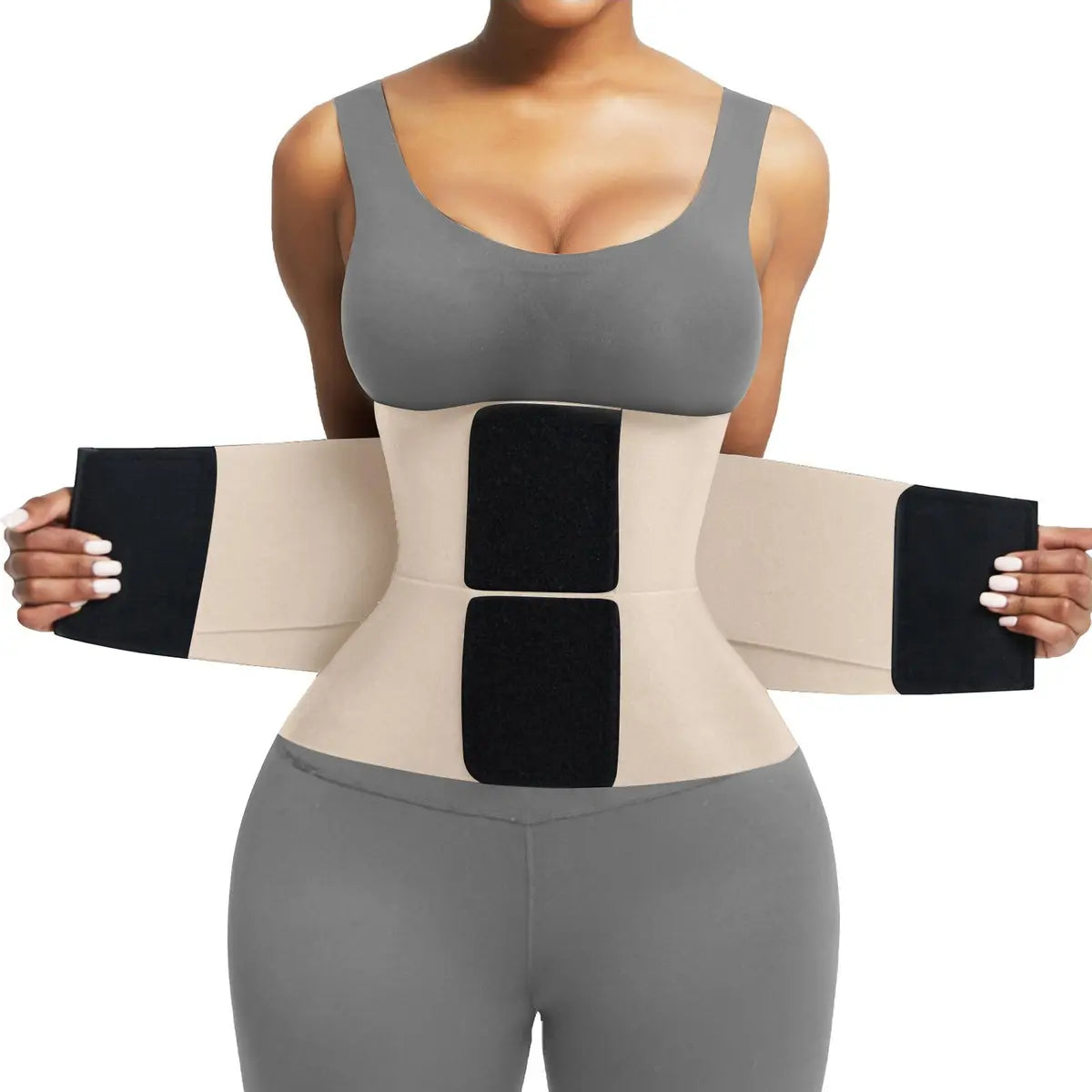 Belt Waist Cincher Ab Belt Tummy Control Body Shaper with Triple Wrap WomenB Comfortable Fabrics Nylon Adjustable Multicolor Lady Festival Womenswear Lady Comfort Fabrics Womenswear Fits Sexy Waist Trainer Springtok