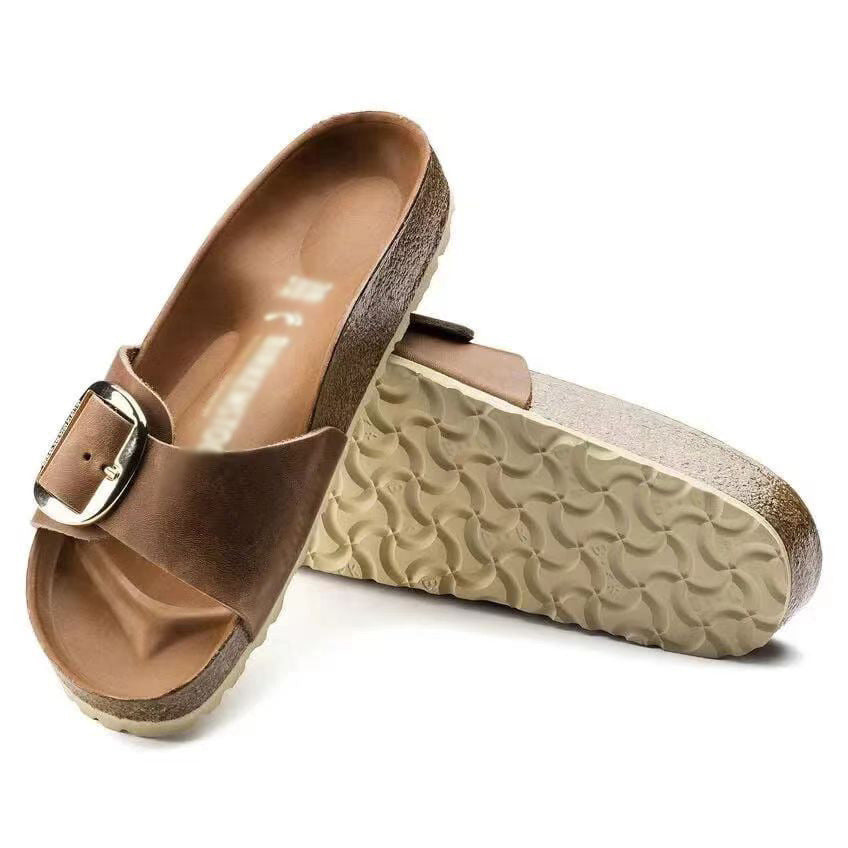 Women's | 100% Genuine Leather Women Sandals | Memory Foam | Lightweight | Non-Slip - Mykonos