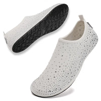Damen Barfuß-Wasserschuhe Reise-Hausschuhe für drinnen und draußen Aqua-Socken für Strand Schwimmen Surfen Yoga Tanzen Camping#SpringStatements