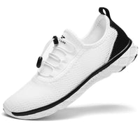 ALEADER Men's Lightweight Quick-Drying Breathable Drainage Beach, Sea, Pool, Outdoor Sports Water Shoes