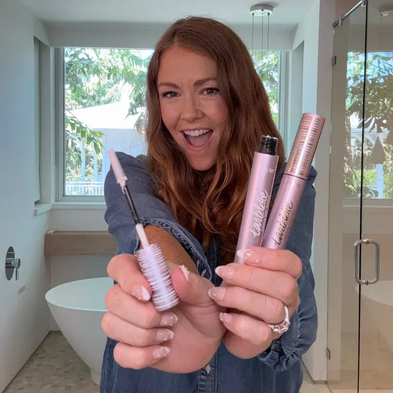 tarte x @itsmaureenkelly lash cocktail - tartelette tubing mascara & primer