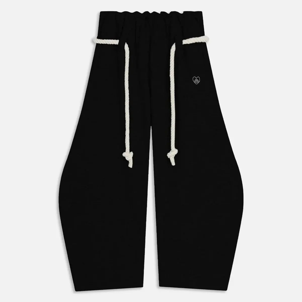 Aelfric Eden High Waist Baggy Wide-Leg Sweatpants with Pockets Drawstring Elastic Waist Casual Streetwear Vintage Streetwear Joggers