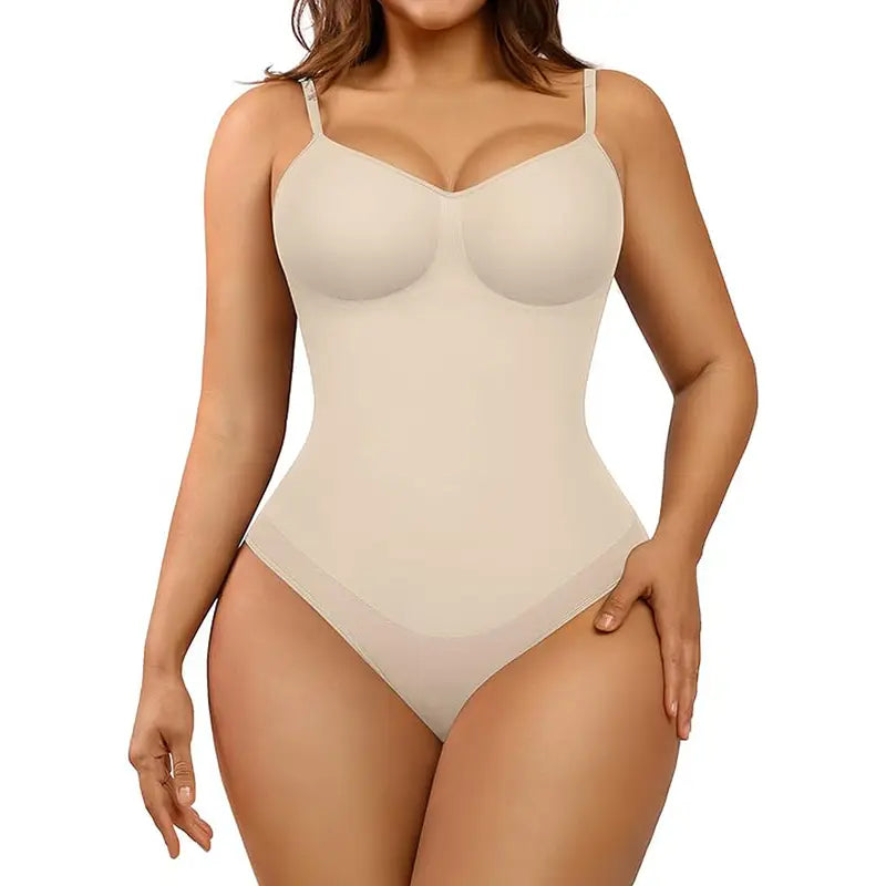 Seamless Covered Bust Jumpsuit Thong Bodysuit Fit Comfort Slimming Womenswear 1 Breathable Hip Tops Soft Deals For You Days Springtok SpringStatements