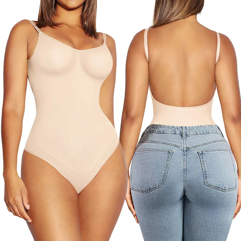 Seamless Covered Bust Jumpsuit Thong Bodysuit Fit Comfort Slimming Womenswear 1 Breathable Hip Tops Soft Deals For You Days Springtok SpringStatements
