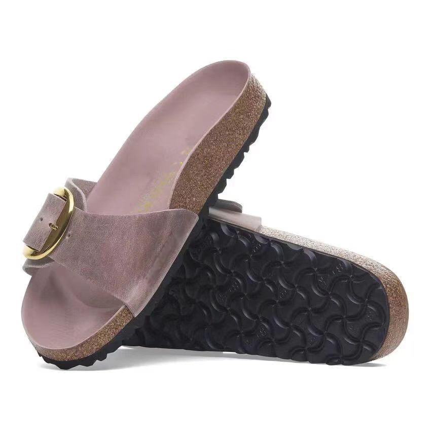 Women's | 100% Genuine Leather Women Sandals | Memory Foam | Lightweight | Non-Slip - Mykonos
