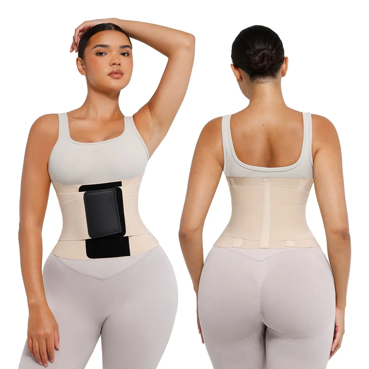 Belt Waist Cincher Ab Belt Tummy Control Body Shaper with Triple Wrap WomenB Comfortable Fabrics Nylon Adjustable Multicolor Lady Festival Womenswear Lady Comfort Fabrics Womenswear Fits Sexy Waist Trainer Springtok