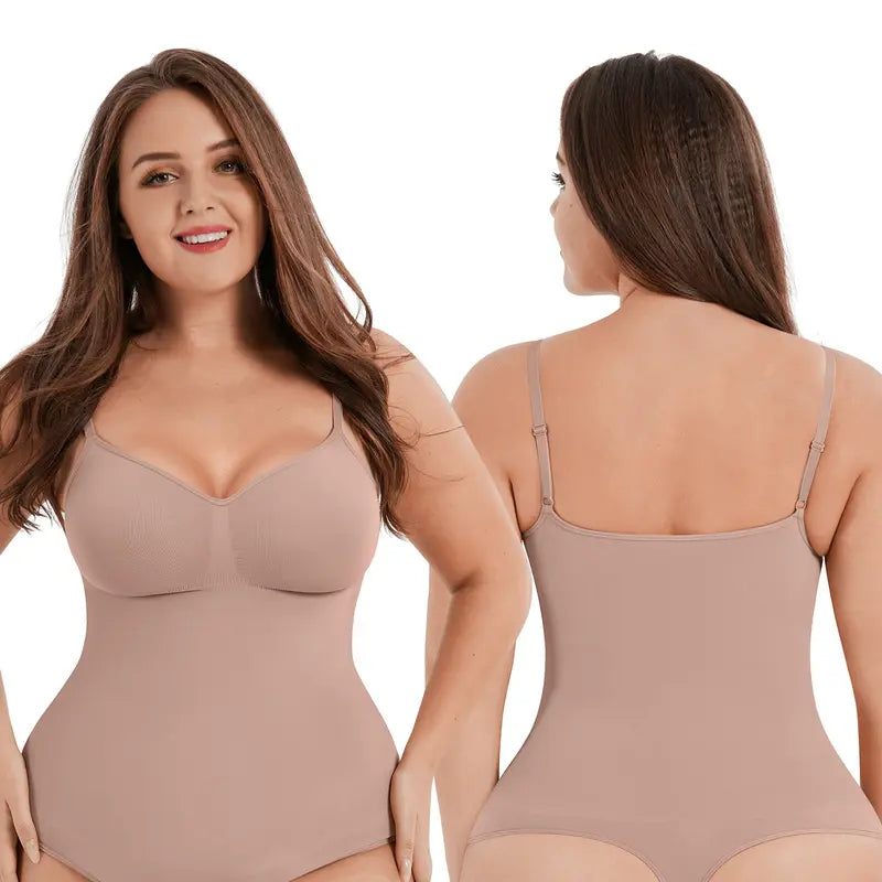 Seamless Covered Bust Jumpsuit Thong Bodysuit Fit Comfort Slimming Womenswear 1 Breathable Hip Tops Soft Deals For You Days Springtok SpringStatements