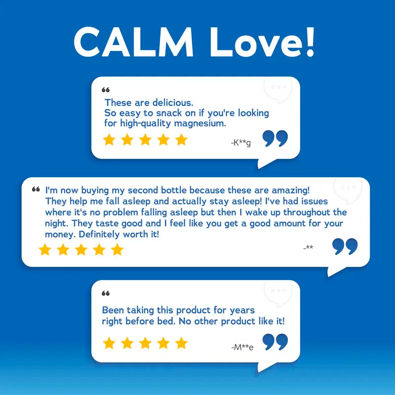 CALM Relaxing Drink Mix - Anti Stress Drink Mix - With Ionic Magnesium Citrate - Raspberry Lemon Flavor - 16 oz (453 g) - 113 Servings